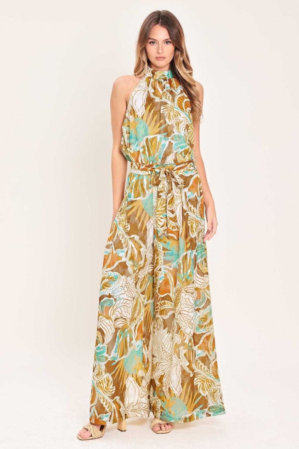 GOLDEN SHORES FLOW WOVEN PANTS