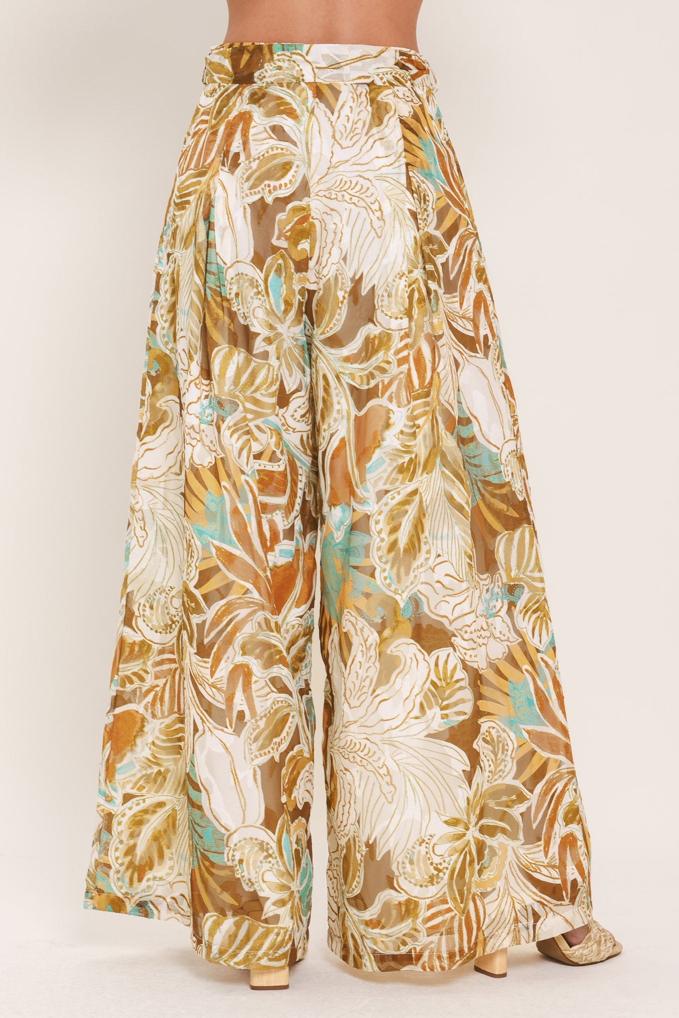 GOLDEN SHORES FLOW WOVEN PANTS