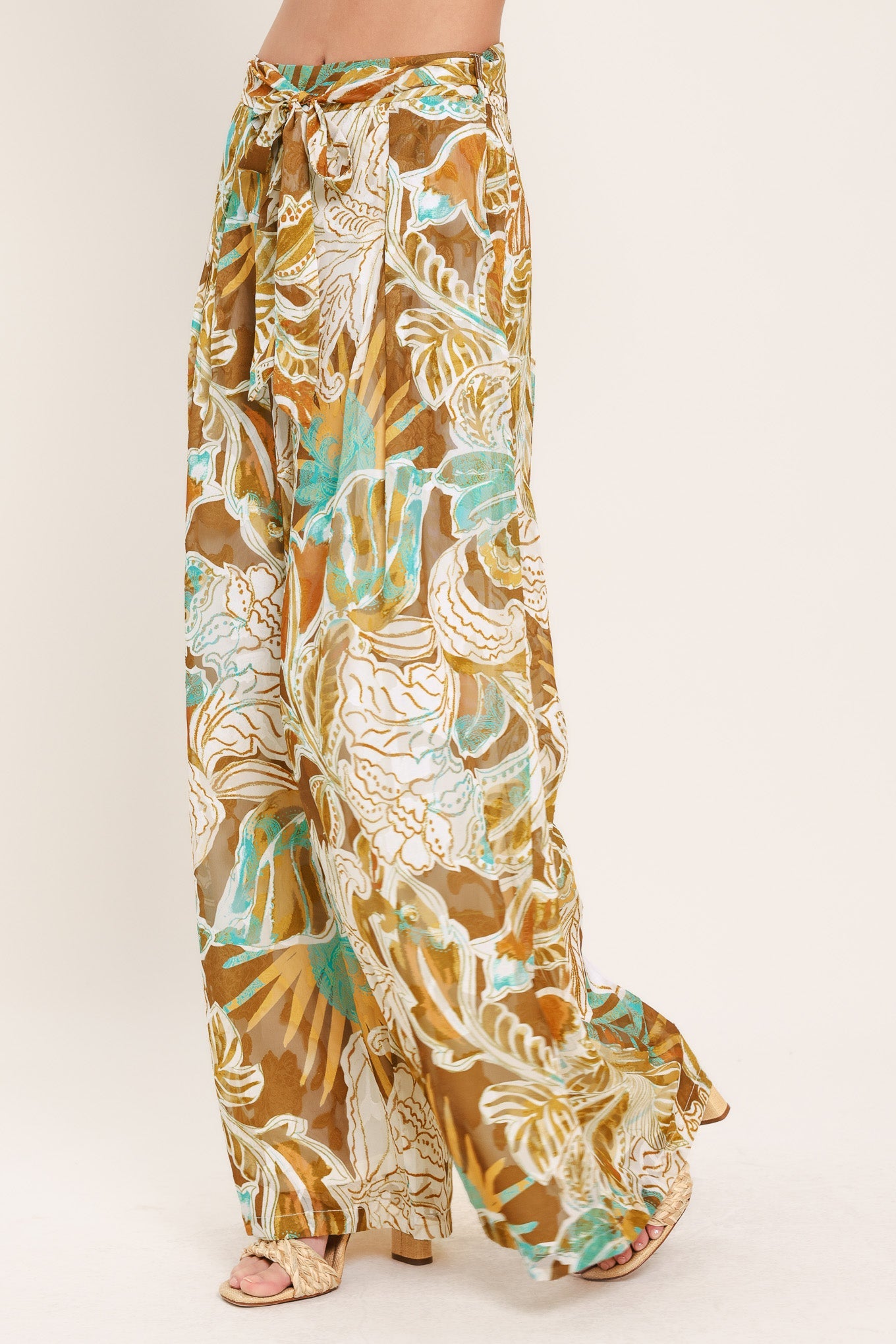 GOLDEN SHORES FLOW WOVEN PANTS