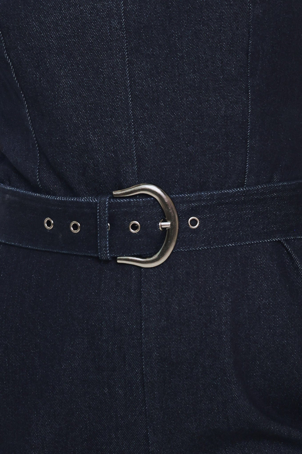 MODERN SWEETHEAR DENIM JUMPSUIT
