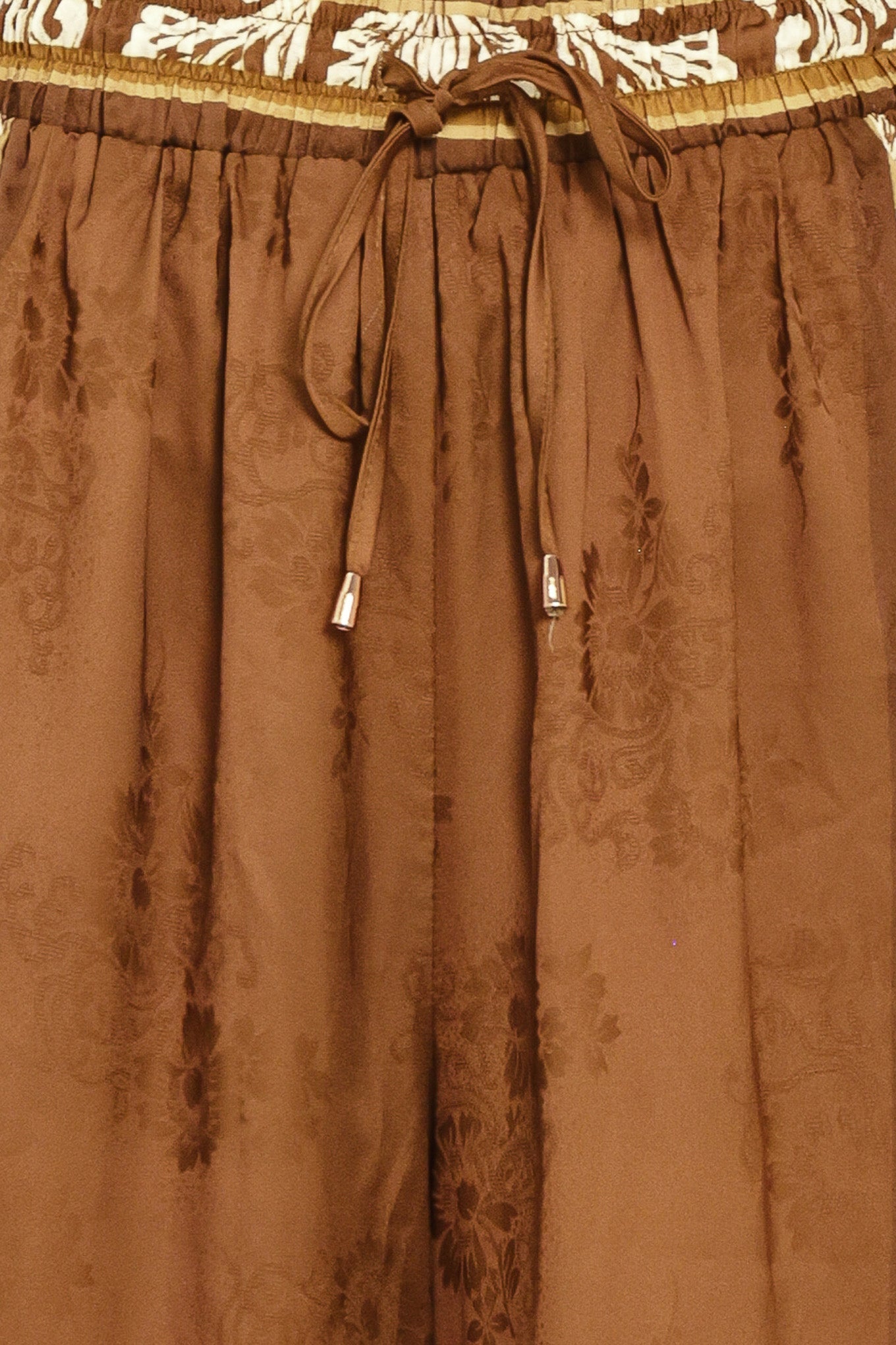 VINTAGE MANOR PALAZZO WOVEN PANTS