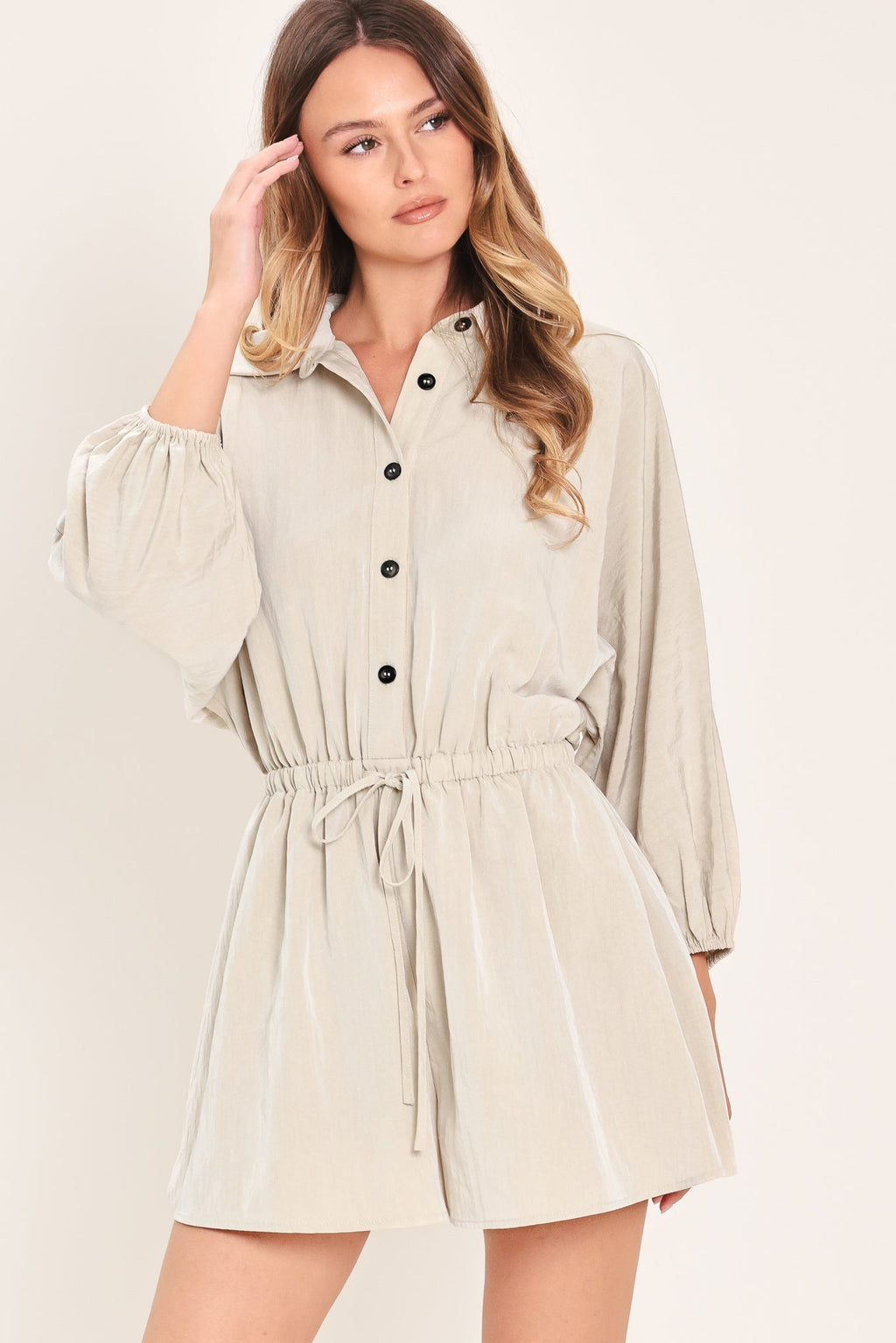 RESORT READY WOVEN ROMPER