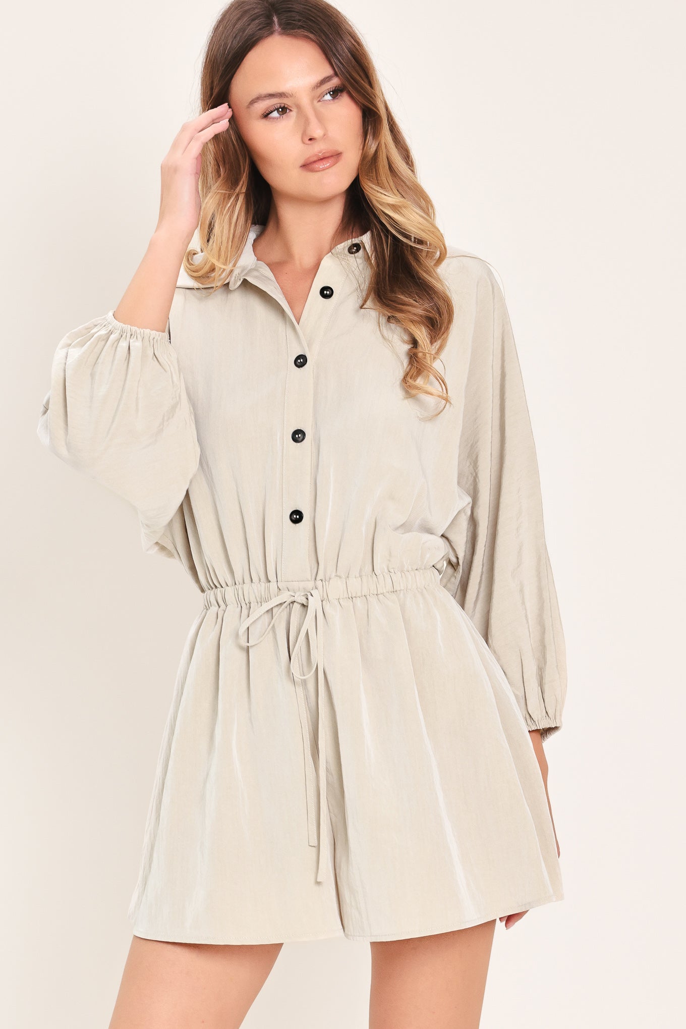 RESORT READY WOVEN ROMPER