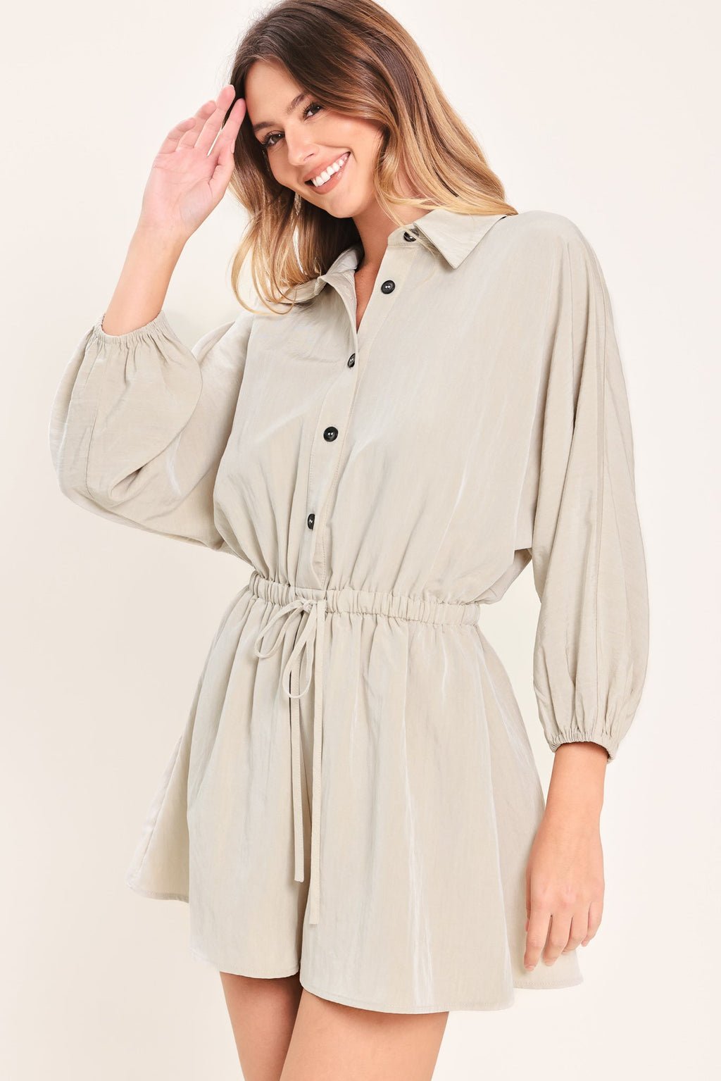 RESORT READY WOVEN ROMPER