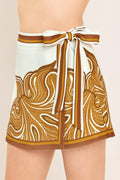 DESERT BLOOM WOVEN SKORT