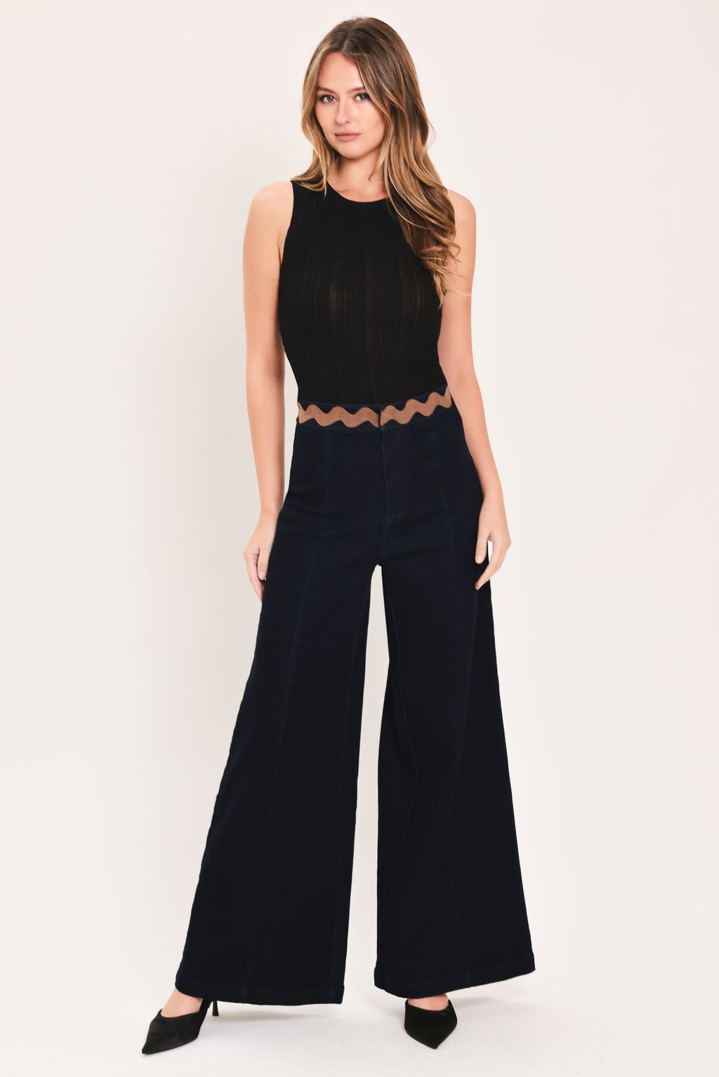 EVENING TIDE DENIM PANTS