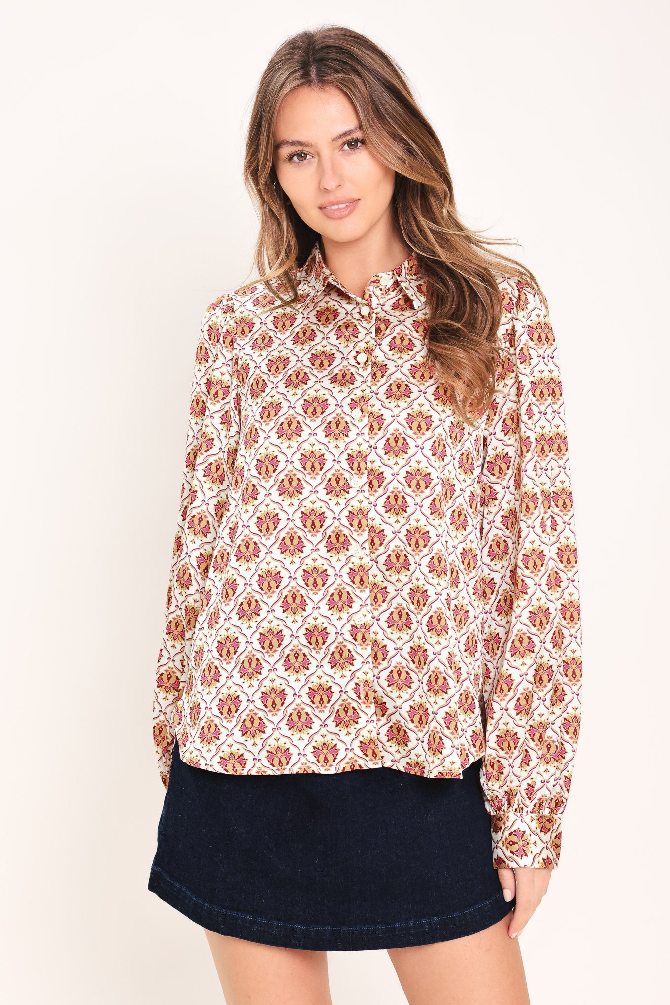 MOROCCAN MUSE WOVEN TOP