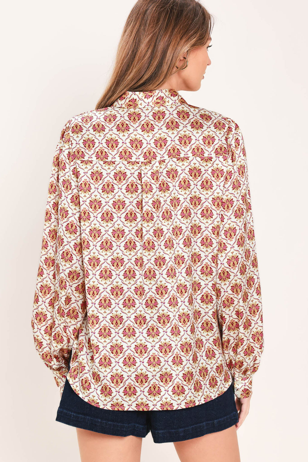MOROCCAN MUSE WOVEN TOP