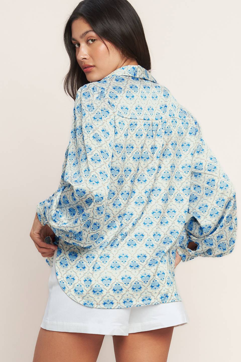 MOROCCAN MUSE WOVEN TOP