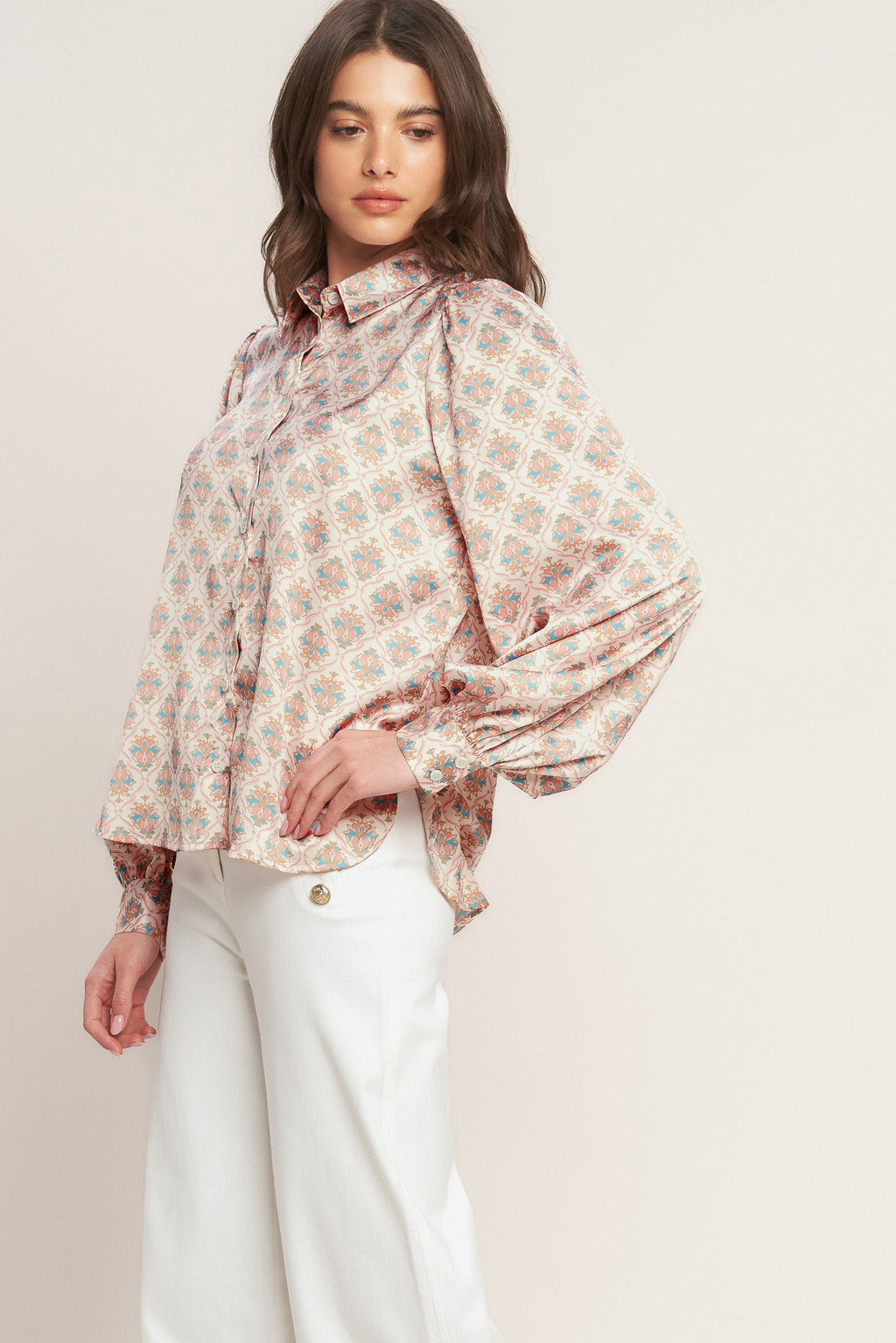 MOROCCAN MUSE WOVEN TOP