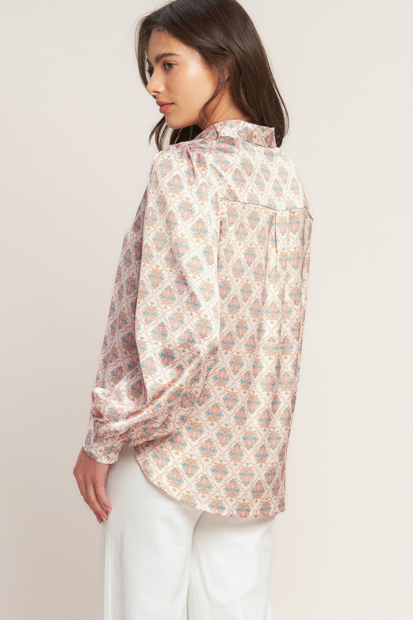 MOROCCAN MUSE WOVEN TOP