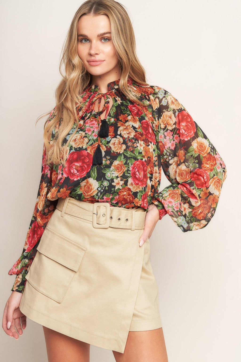 FOR THE DAY WOVEN TOP