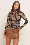 CITY NIGHT OUT POWER MESH TOP