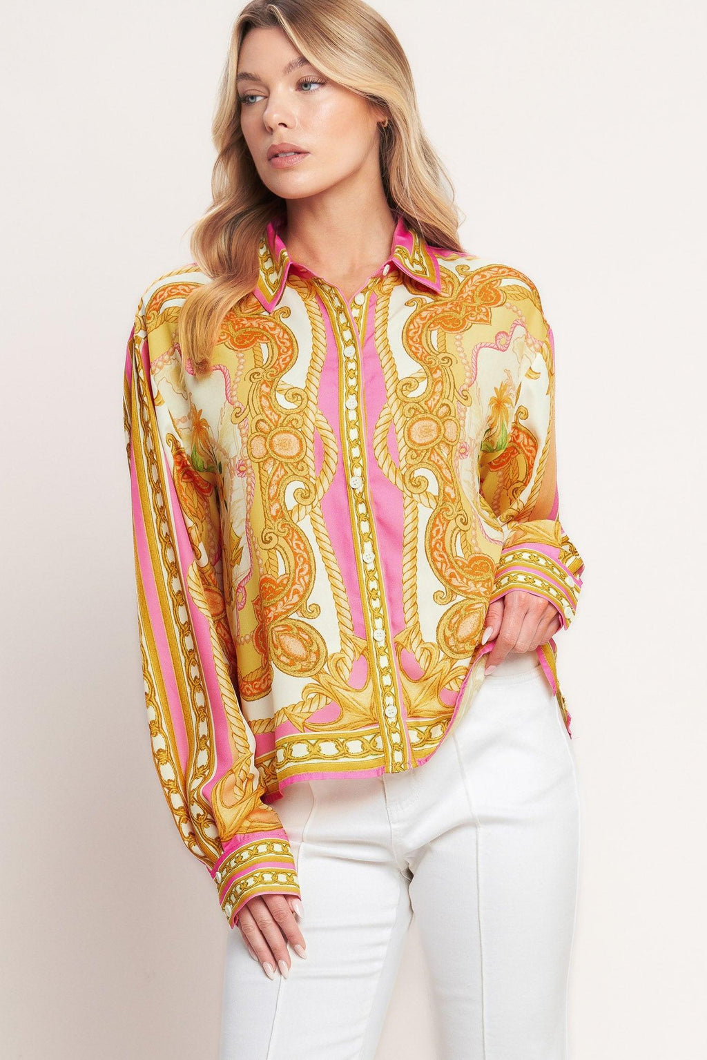 VINTAGE HEIRESS WOVEN TOP