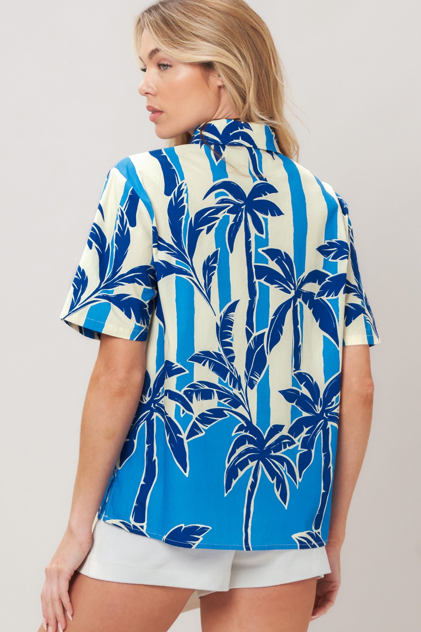 NOIR RESORT WOVEN TOP