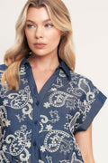 HANDCRAFTED FEEL EMBROIDERY TOP