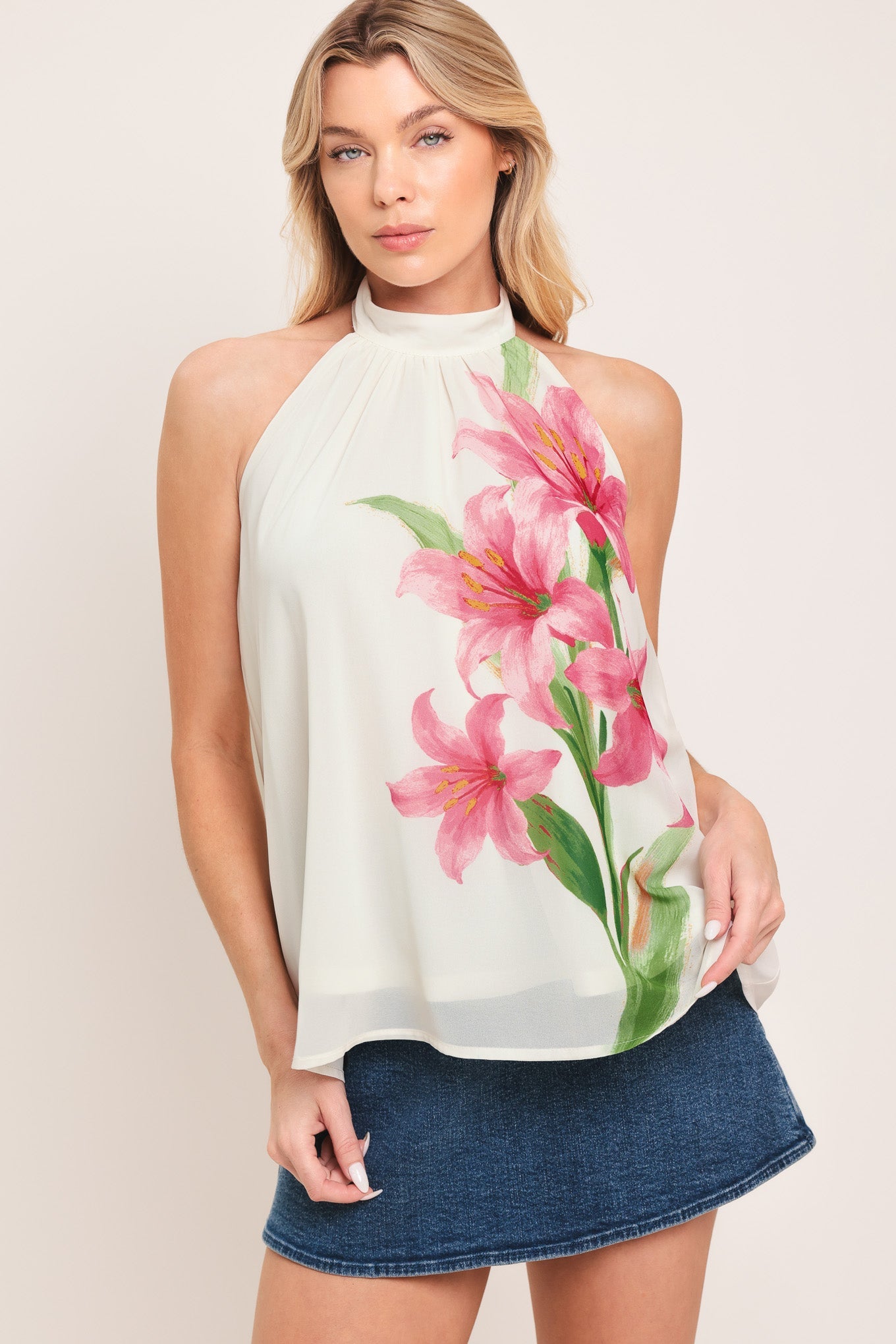 LILY DREAM WOVEN TOP