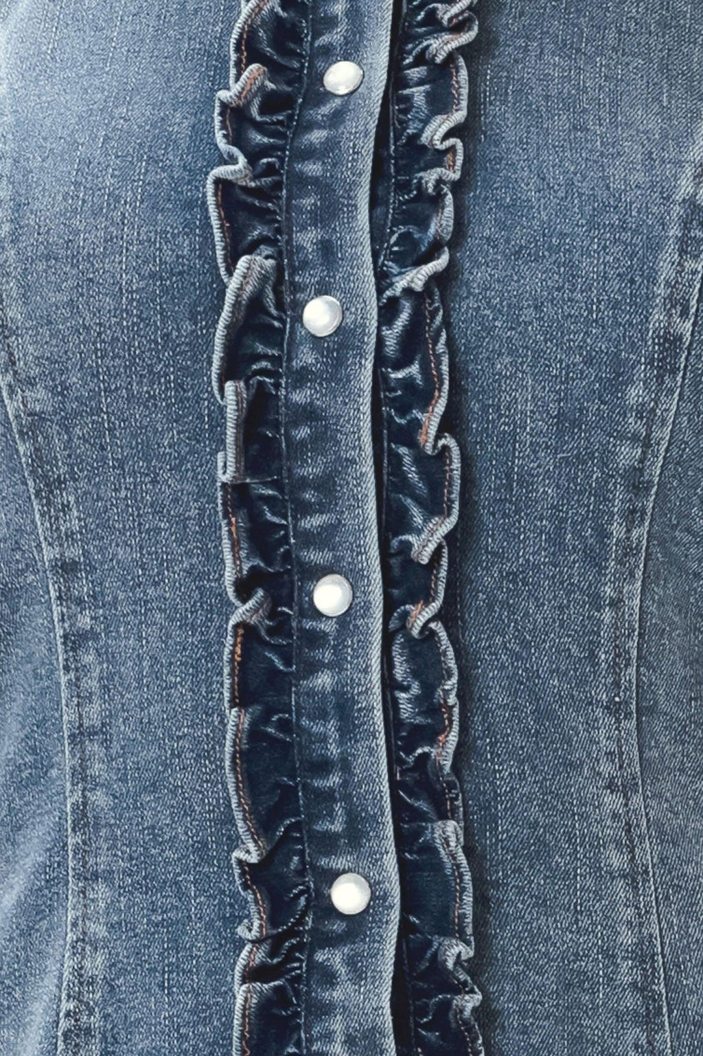 INDIGO BABE DENIM TOP