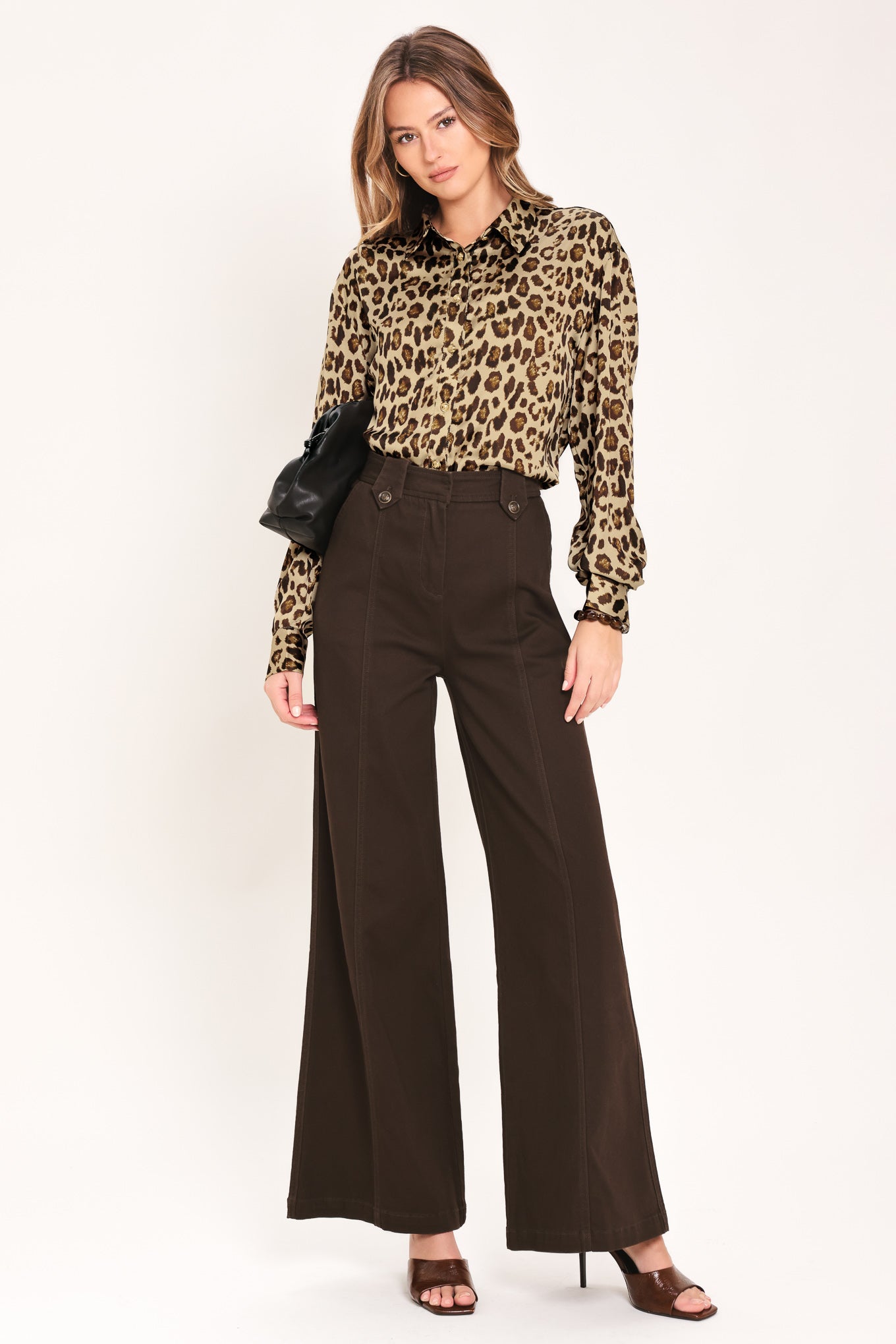 JUNGLE GLAM WOVEN TOP