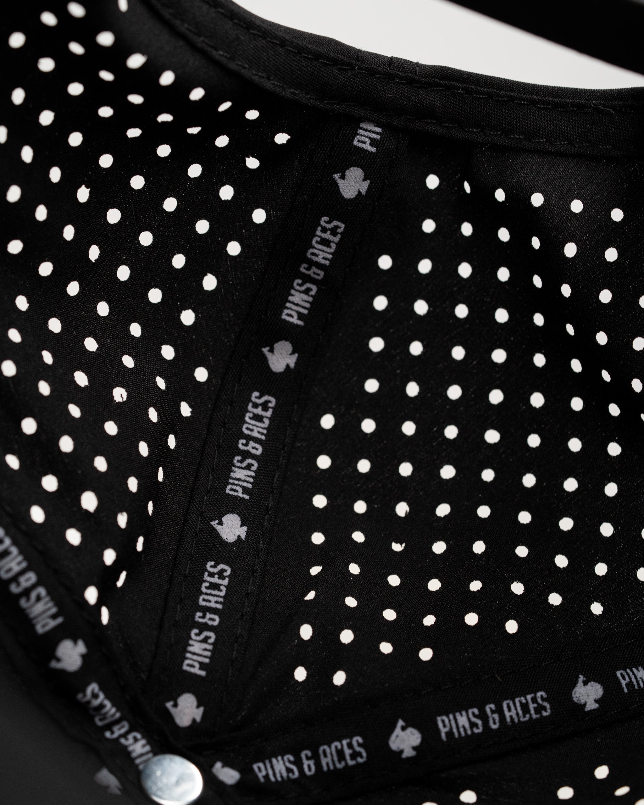 Ace/King Black - Perforated Rope Hat