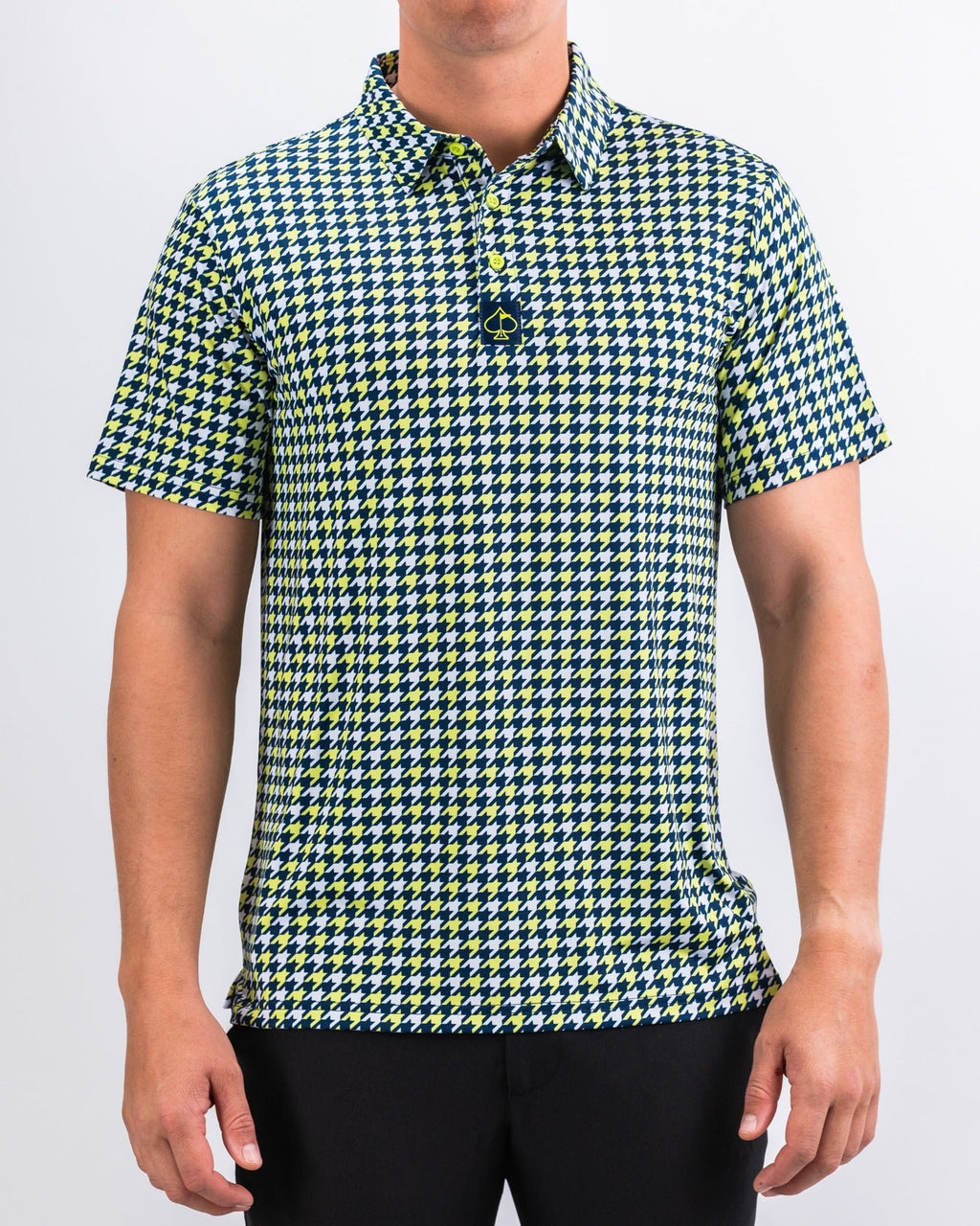 Houndstooth Lime
