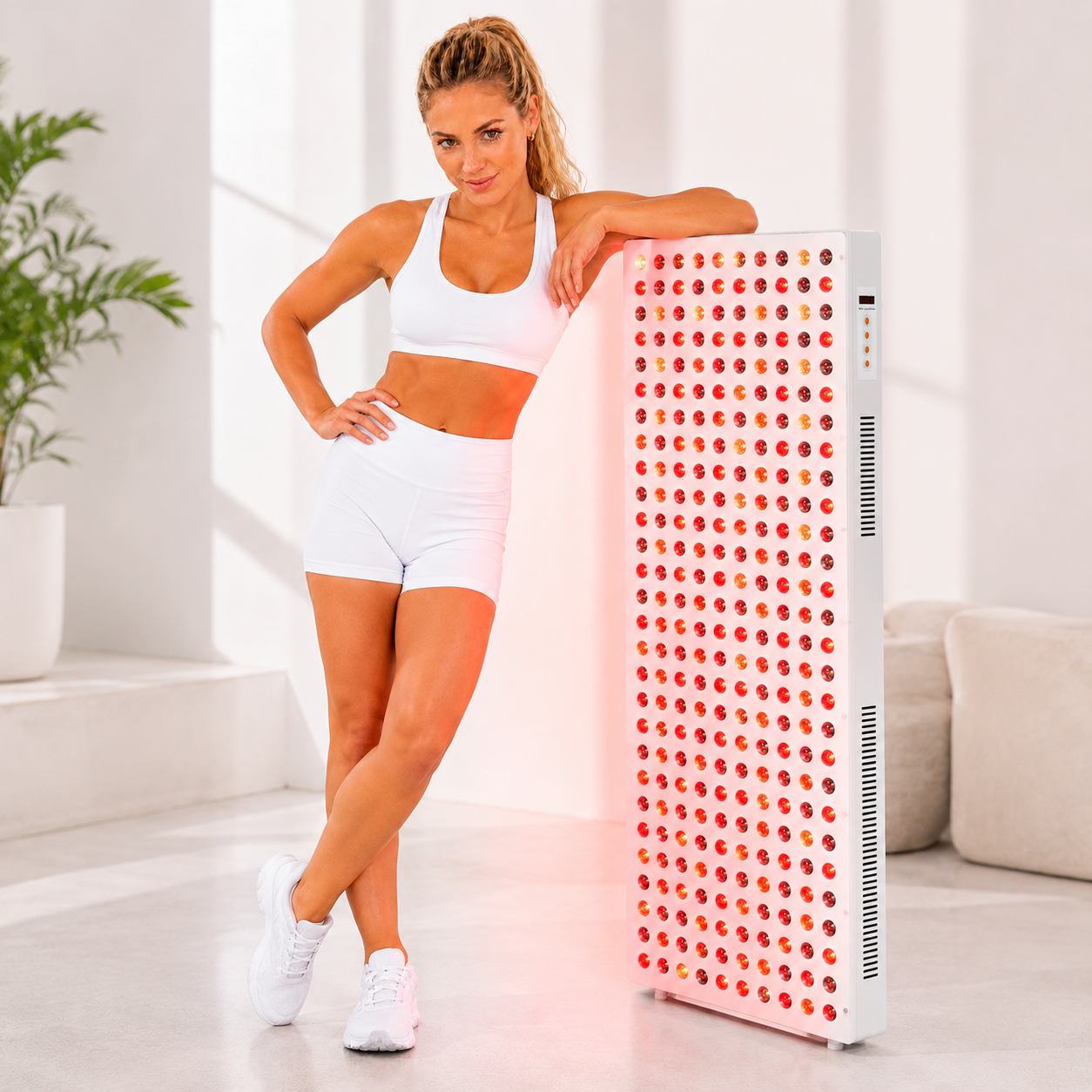 Red Light Therapy  & Near Infrared Light Therapy Panel, Full Body, 1500W