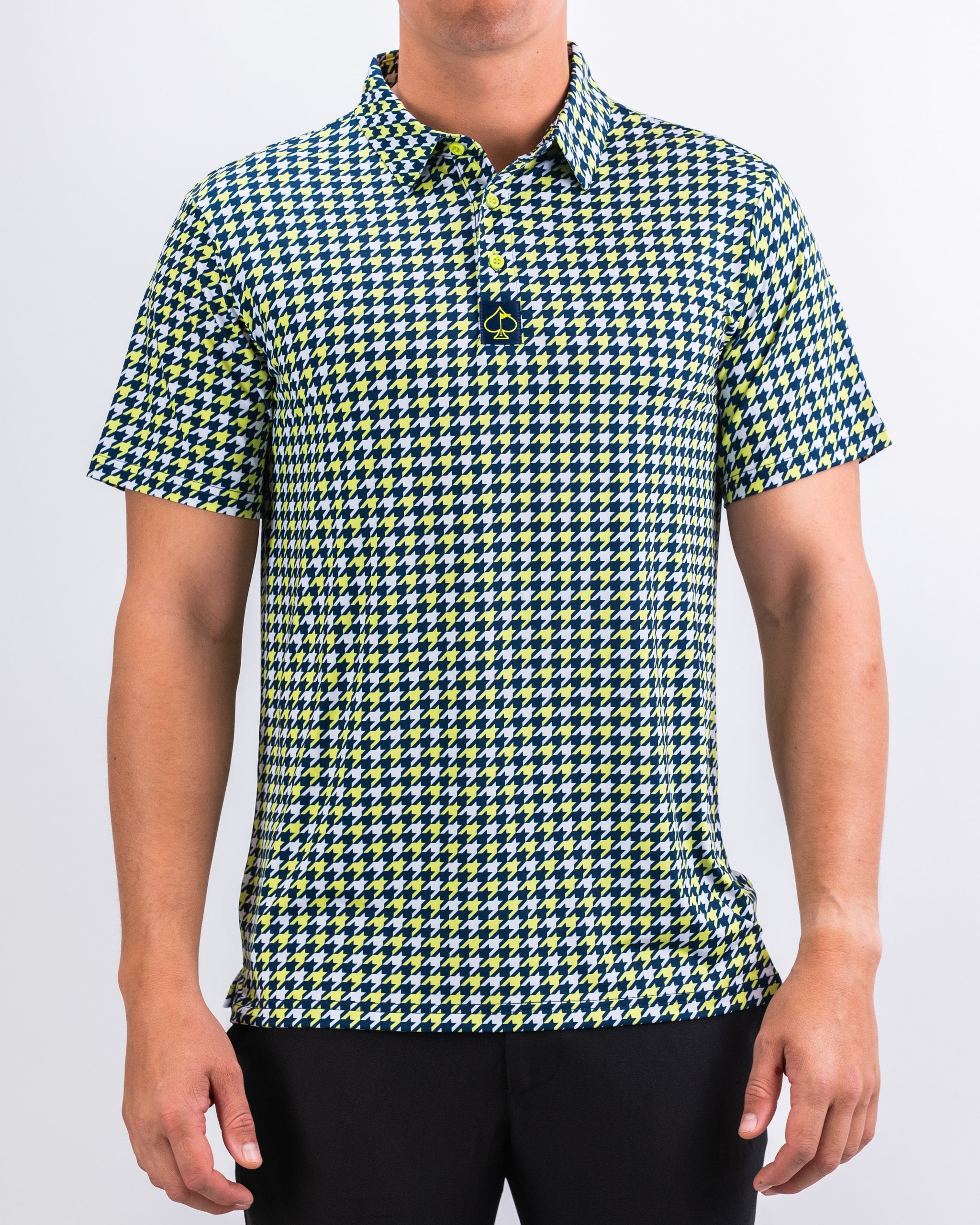 Houndstooth Lime