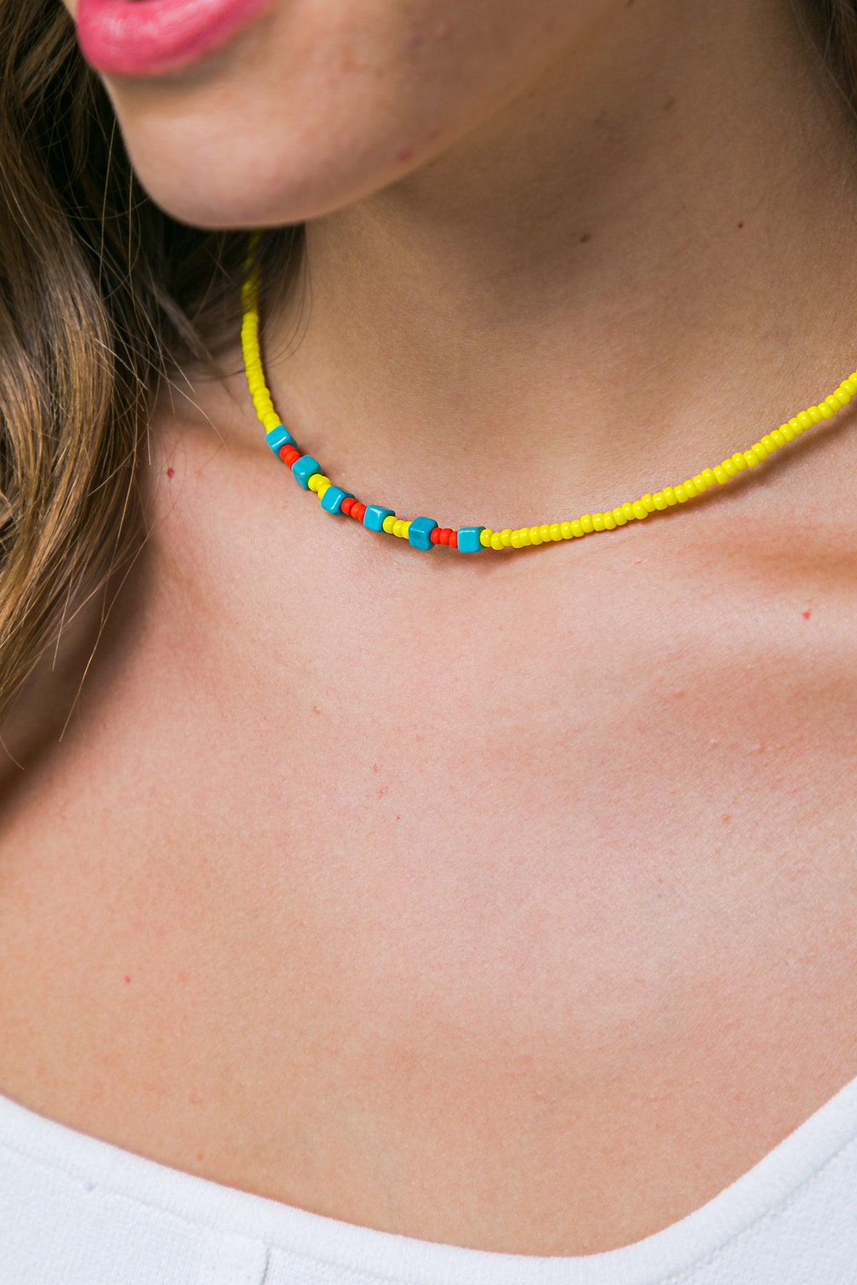 ZOLA VEADED NECKLACE