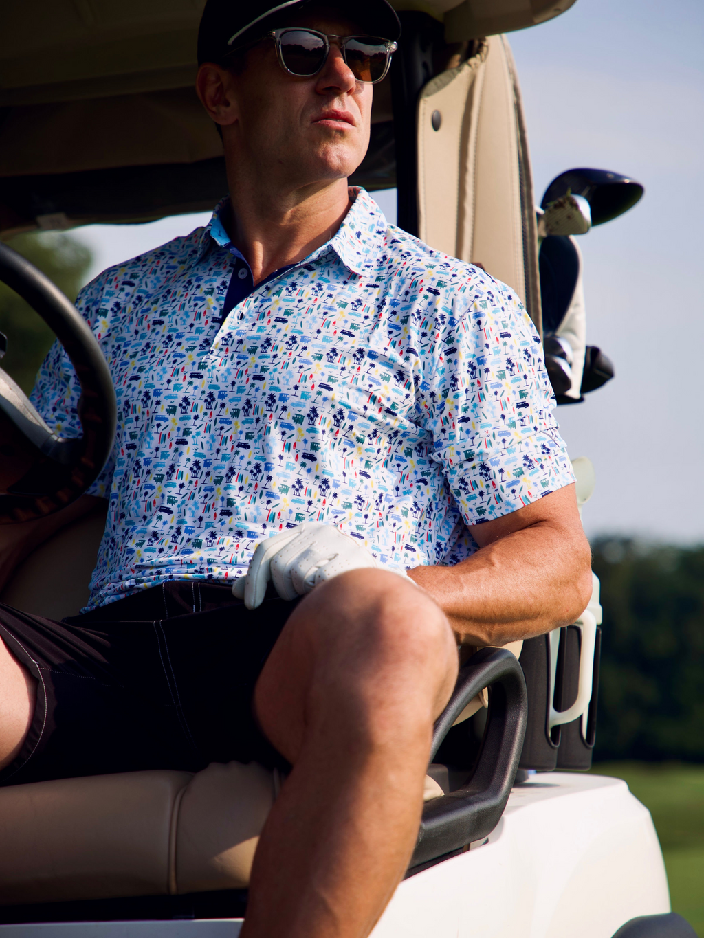 Surfs up Performance Polo