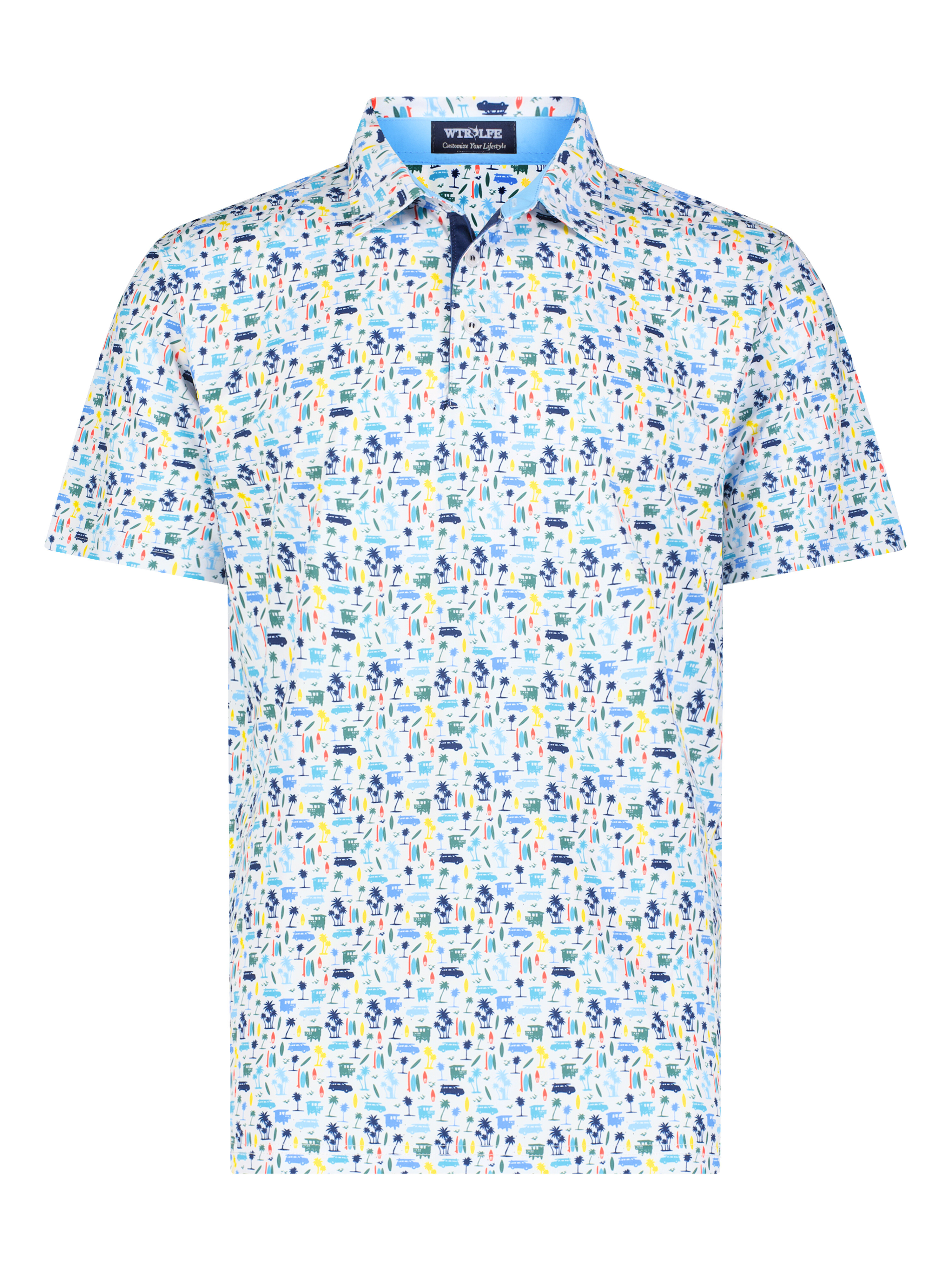 Surfs up Performance Polo