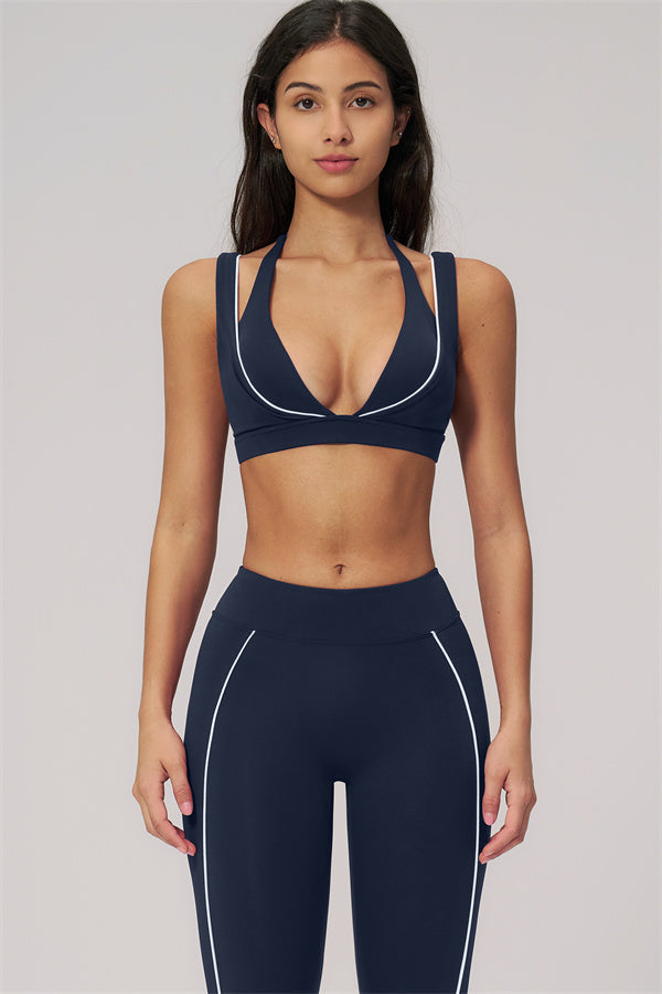 The Clarity Contour Line Sports Bra Leggings 2-Piece Set