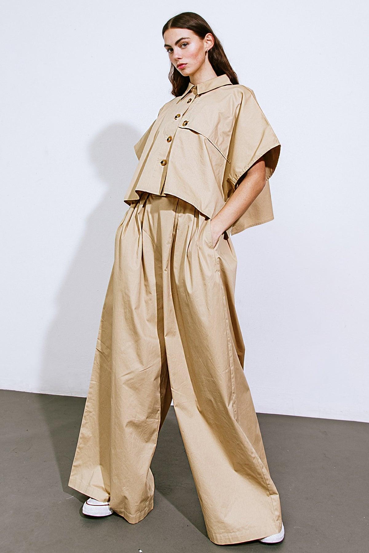 IT'S PERFECT TIMING WOVEN PANTS