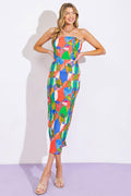 DANCING DIVA PONTI TUBE DRESS