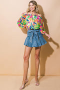 NOTHING TO FEAR DENIM SKORT