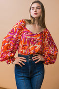DESIRABLE STYLE WOVEN TOP