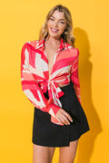 GOOD TIMES ONLY WOVEN TOP