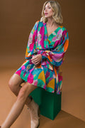 LOVE ME TONIGHT WOVEN MIDI DRESS