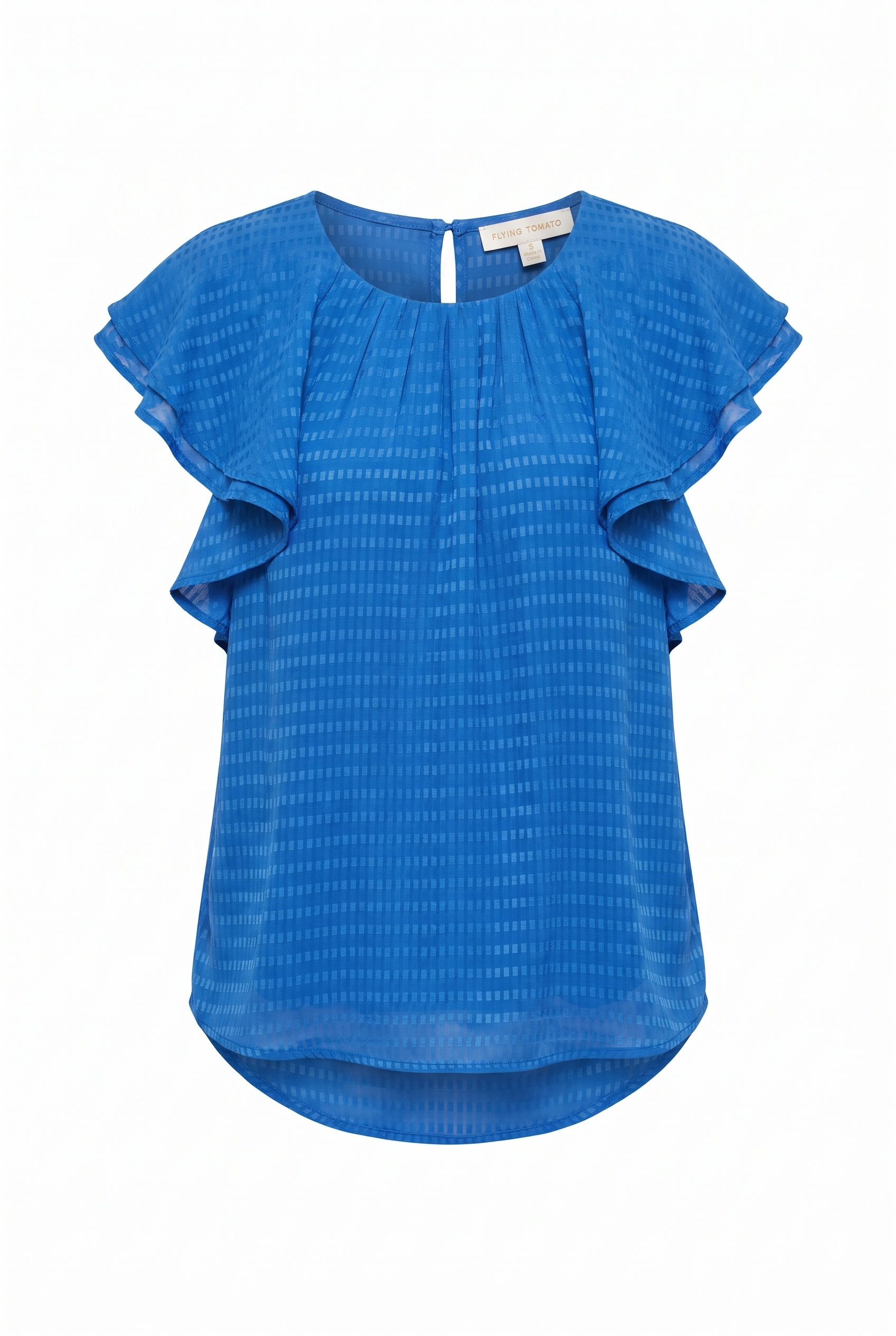WAVE WHISPERS WOVEN TOP
