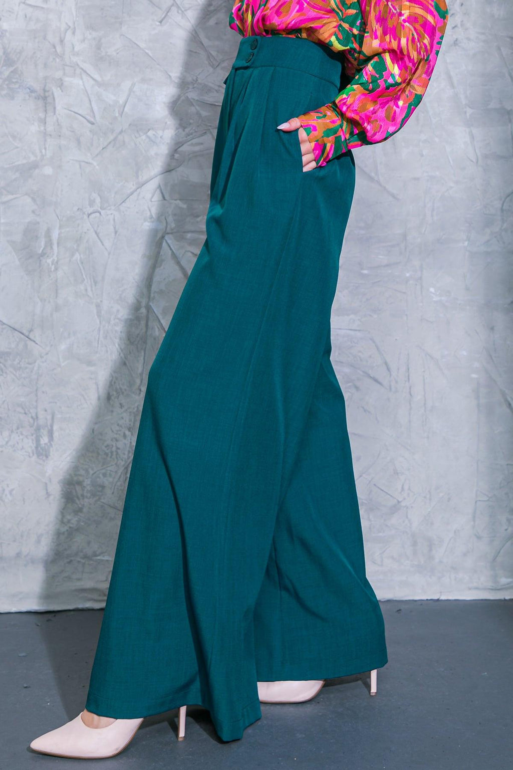 DELICATE FEELINGS WOVEN PANTS