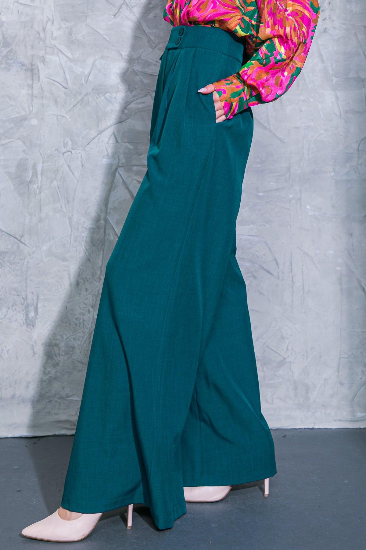 DELICATE FEELINGS WOVEN PANTS